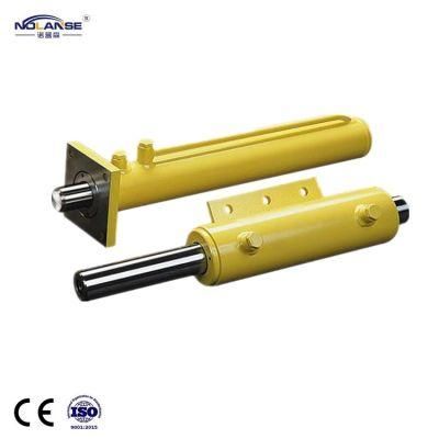 Tractor Loader Hydro Cylinder Press One Way Dump Truck Lift Double Act Small Piston Loader Outrigger Hydraulic Cylinder