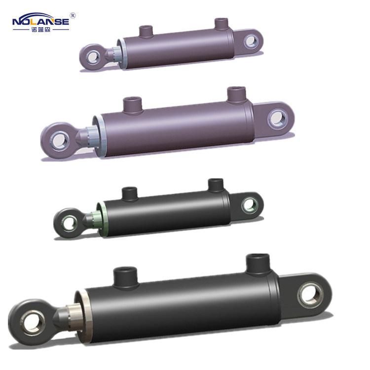 Factory Custom Front Section Double Ears Style High Quality Hydraulic RAM High Quality Seal with Telescopic Piston Hydraulic