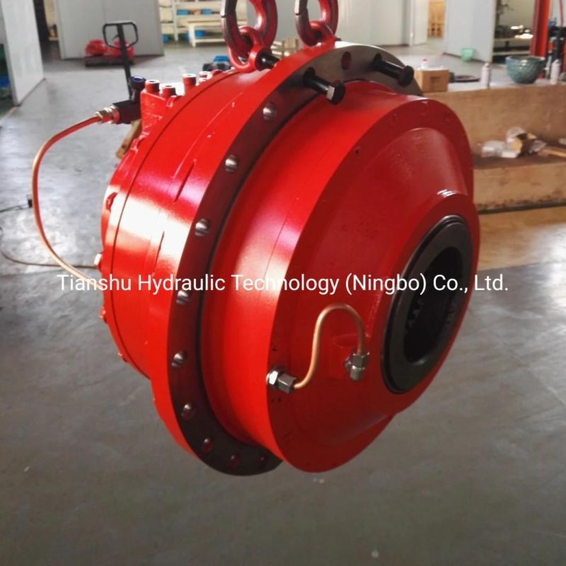 Tianshu Produce Good Quality Hydraulic Motor Replace Rexroth Hagglunds Radial Piston Low Speed Large Torque Hydraulic Motor Ship to Poland.