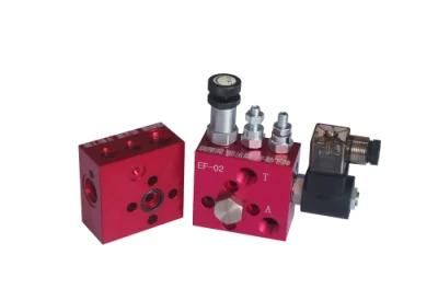 Hydraulic Lift Valve Block with Hydraulic Fittings