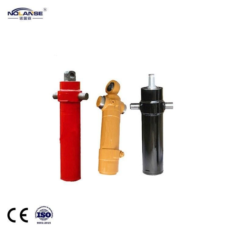 Telescopic Single Acting Hydraulic Hand Pump Mobile Equipment Hydraulic Punching Machine 10 Inch Bore Hydraulic Cylinder