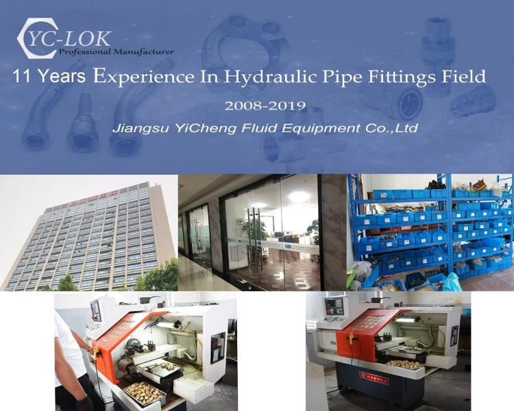 China Fitting Supplier Swaged Hydraulic Jic Female Hose Fittings for Wholesales