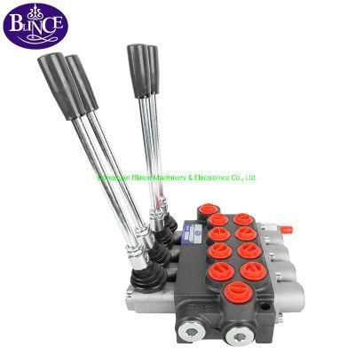 P40 Detent Control/Spring Return Monoblock Directional Control Valve