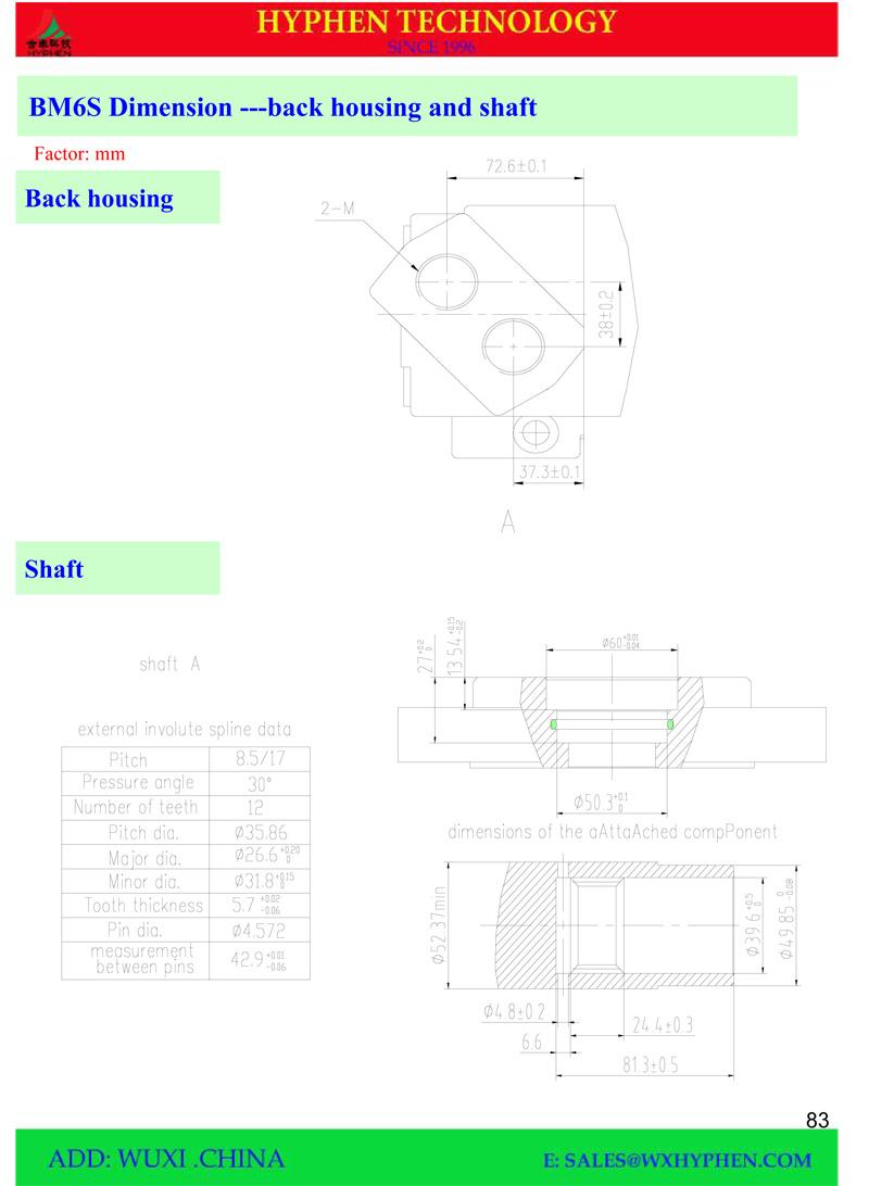 Hydraulic Motor Orbital (EATON 114-1020)