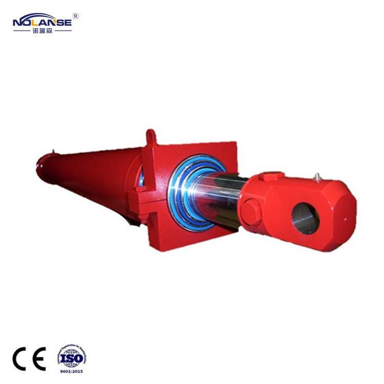 Hydraulic Cylinder Manufacturers Custom with Flange Single-Stage or Multi-Stage Mini and Large Double Acting Hydraulic Cylinder