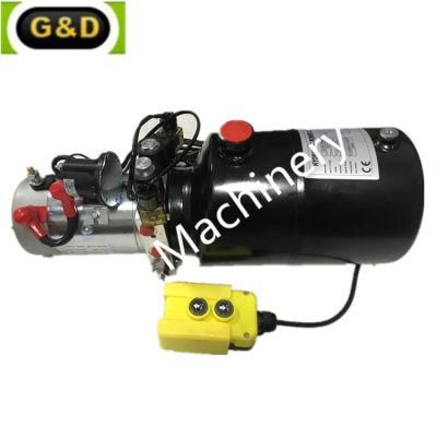 12V DC Double Acting Hydraulic Power Pack with Solenoid Valves