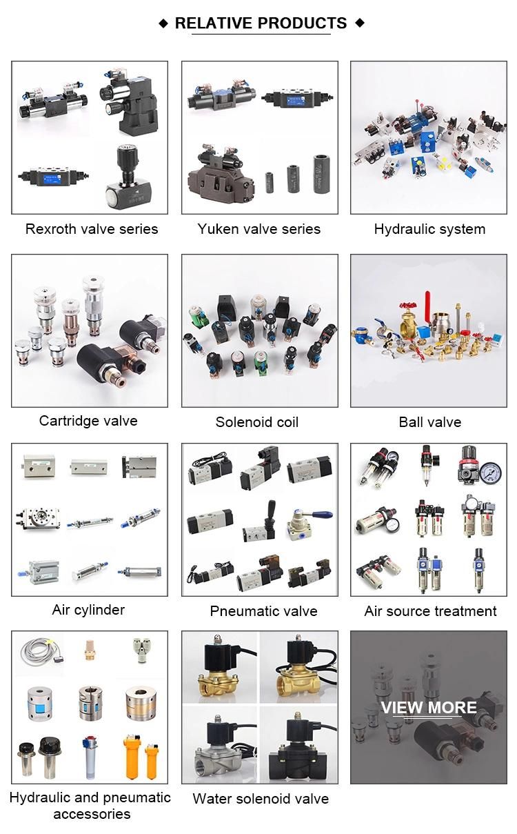 MBW-02 Yuken type hydraulic adjustable pressure relief safety valve