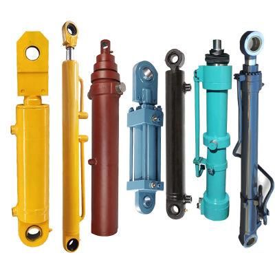 Customized Double Acting Hydraulic Cylinder Used for Excavator Customized Different High Quality Welded Hydraulic Cylinder