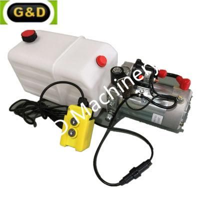 24V DC Hydraulic Power Pack with Two Double Acting Valves and Solenoid