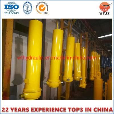 Wantong Front End Mount Telescopic Hydraulic Cylinder for Dump Truck