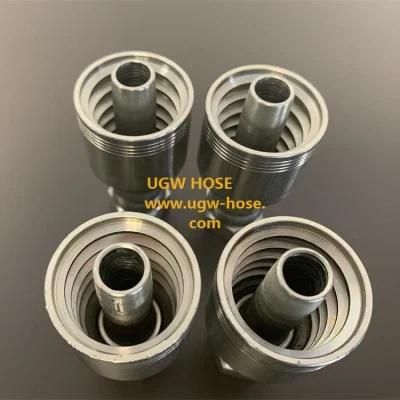 Ugw Hydraulic Hose Fitting Connector Parker 43 Series Fittings Crimp One Piece