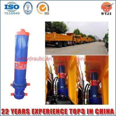 Telescopic Hydraulic Cylinder for Heavy Duty Dump Truck