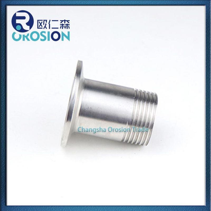 Sanitary Stainless Steel Pipe Fitting Thread Clamp Ferrule Quick Install