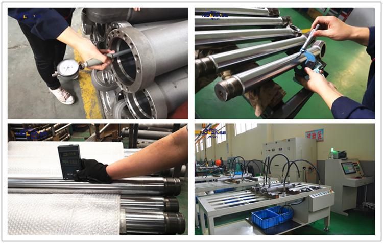 Customise Telescopic Double Acting Hydraulic RAM Cylinders Hydraulic for Garbage Truck Refuse Equipment