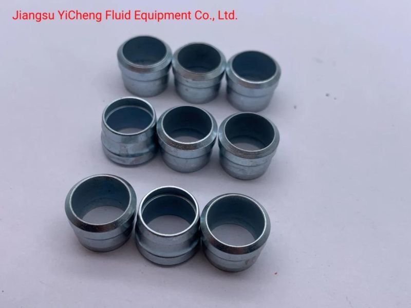 Good Quality Hydraulic Tube Fittings Carbon Steel Cutting Ring L Type, S Type for Hydraulic Parts