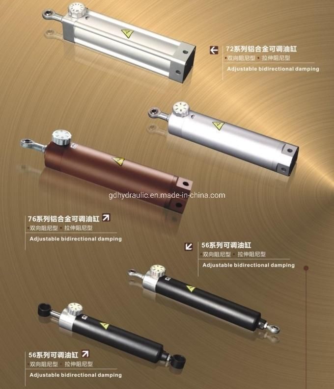 Constant Double Direction Steel Hydraulic Damper Hydraulic Cylinder for Exercise Machine