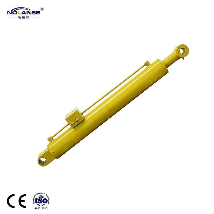 Factory Design Sale Multiple Models Long Stroke Double Acting Hollow Plunger Welded Style Construction Hydraulic Cylinder