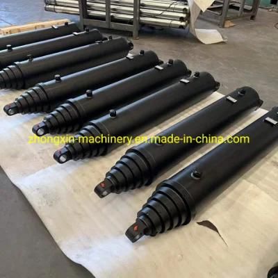 Front End Hydraulic Telescopic Cylinder for Tipper Truck