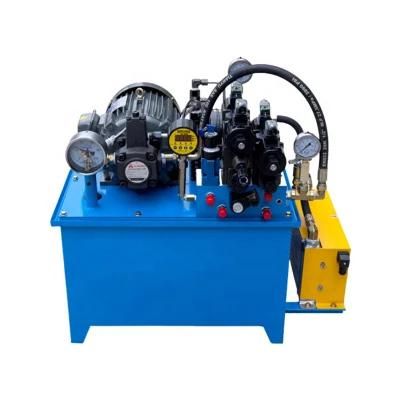 Custom Standard Double Acting Grader and Vibratory Roller Hydraulic System Hydraulic Power Pump Power Unit and Hydraulic Station