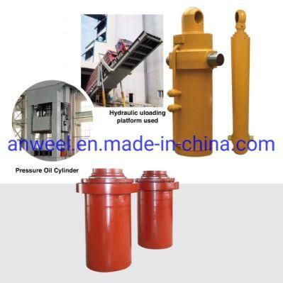 Multi Stage Telescopic Hydraulic Cylinder for 10ton Tipper Truck