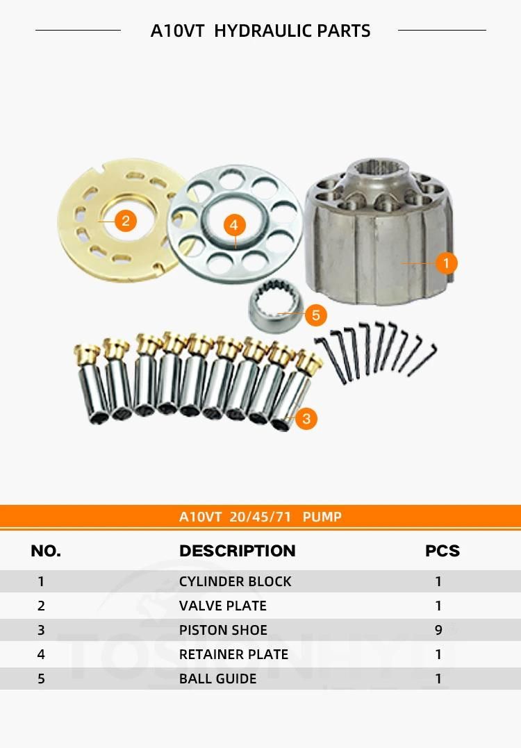 A10vt 45 Hydraulic Travel Motor Parts with Rexroth