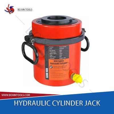 100ton 75mm Stroke Single Acting Hollow Plunger Cylinder