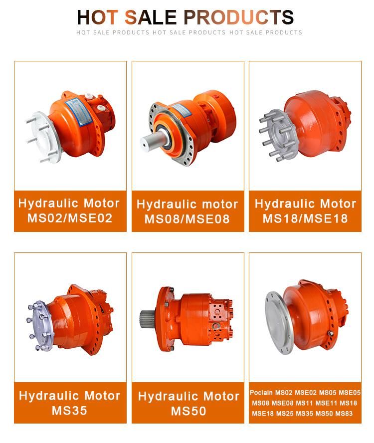 Poclain Mse11 Hydraulic Motor for Sales
