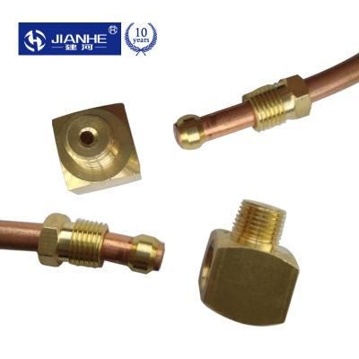 Lubrication Copper Connector Various Specifications Centralized Lubrication Connector Can Be Customized to The Internal Wire Butt Joint