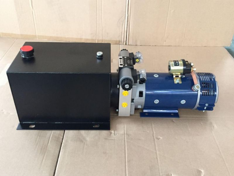 DC24V Outrigger Hydraulic Power Unit Hydraulic Power Unit for Trailer Support with Handle Line