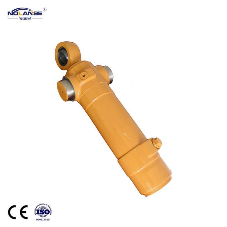 Aluminum Single Low Friction Coefficient Hydraulic Punching Machine Light Rod Hydraulic Cylinders with Integrated Valve