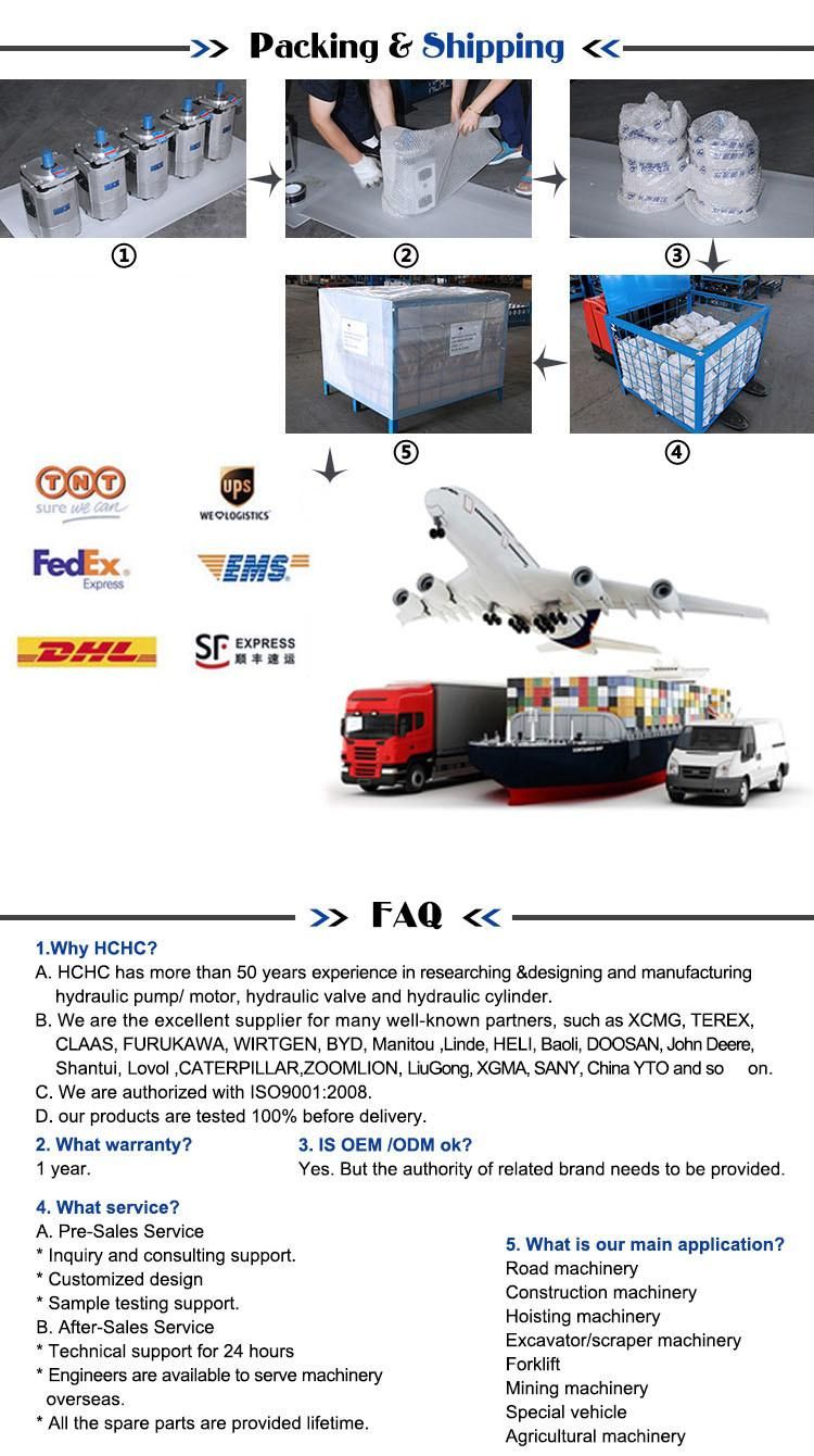 High Pressure Hydraulic Double Gear Oil Pump Cbz2/2