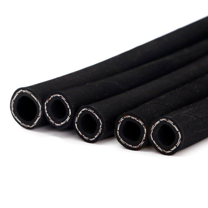 High Pressure Flexible Black Hydraulic Rubber Hose