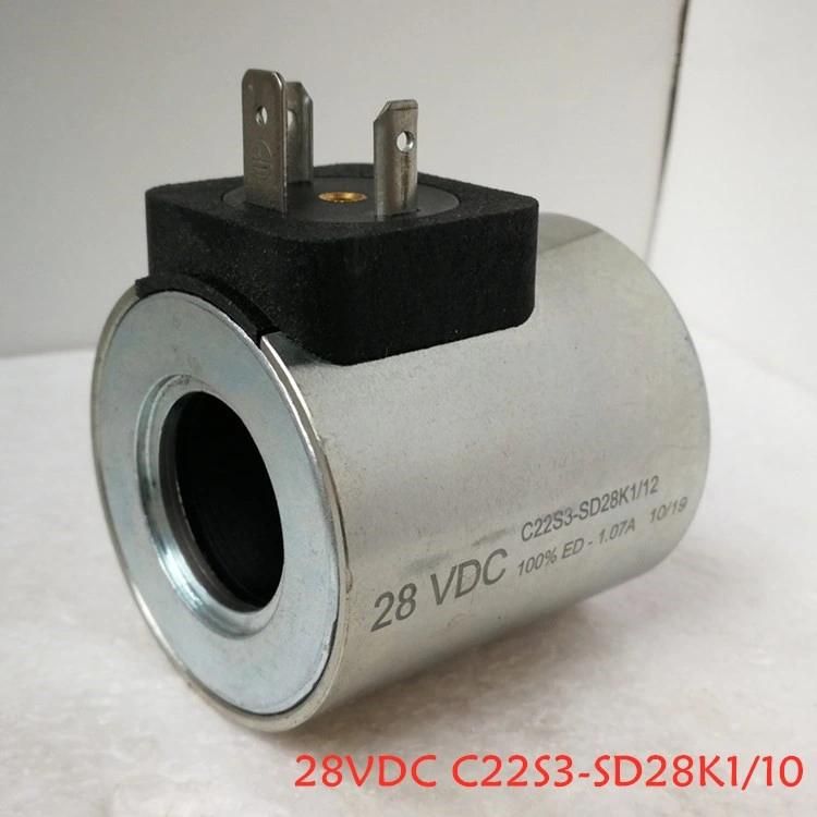 Shanhe Rotary Drill Coil 28VDC Solenoid Valve Ds3-S3 10n-D28K1 Ta23 Tb02 C22s3 11