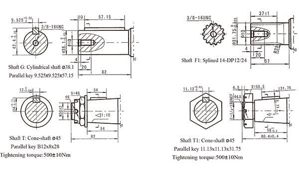 Mixing Buckets Omt 200 Hydraulic Motor