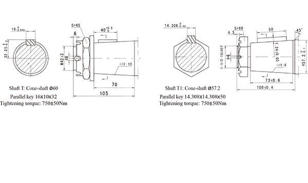 Horizontal Band Saw Machine Hydraulic Drive Motor Bmv 800 Omv Low Speed High Torque Replaces Eaton