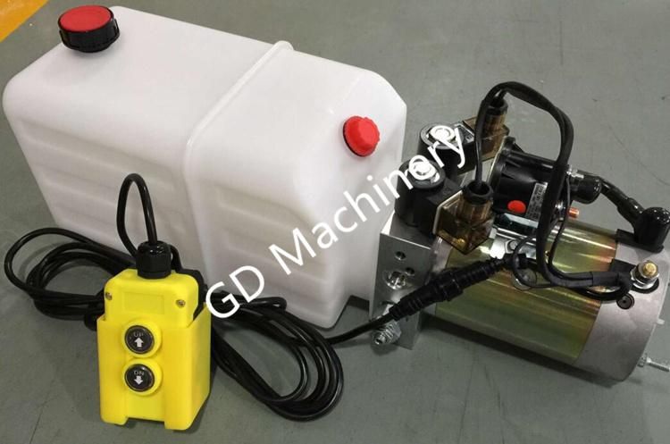 DC Motor Hydraulic Power Unit with Gear Pump Hydraulic Pump