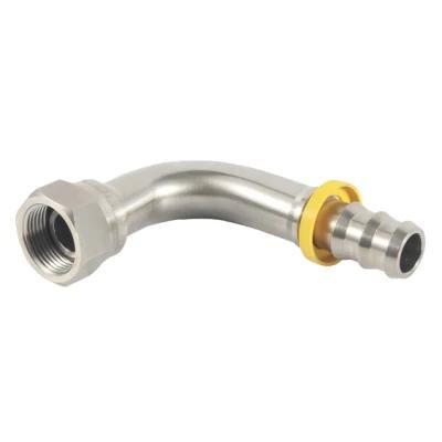 Stainless Steel High Pressure Elbow Straight Threaded Hose Fittings