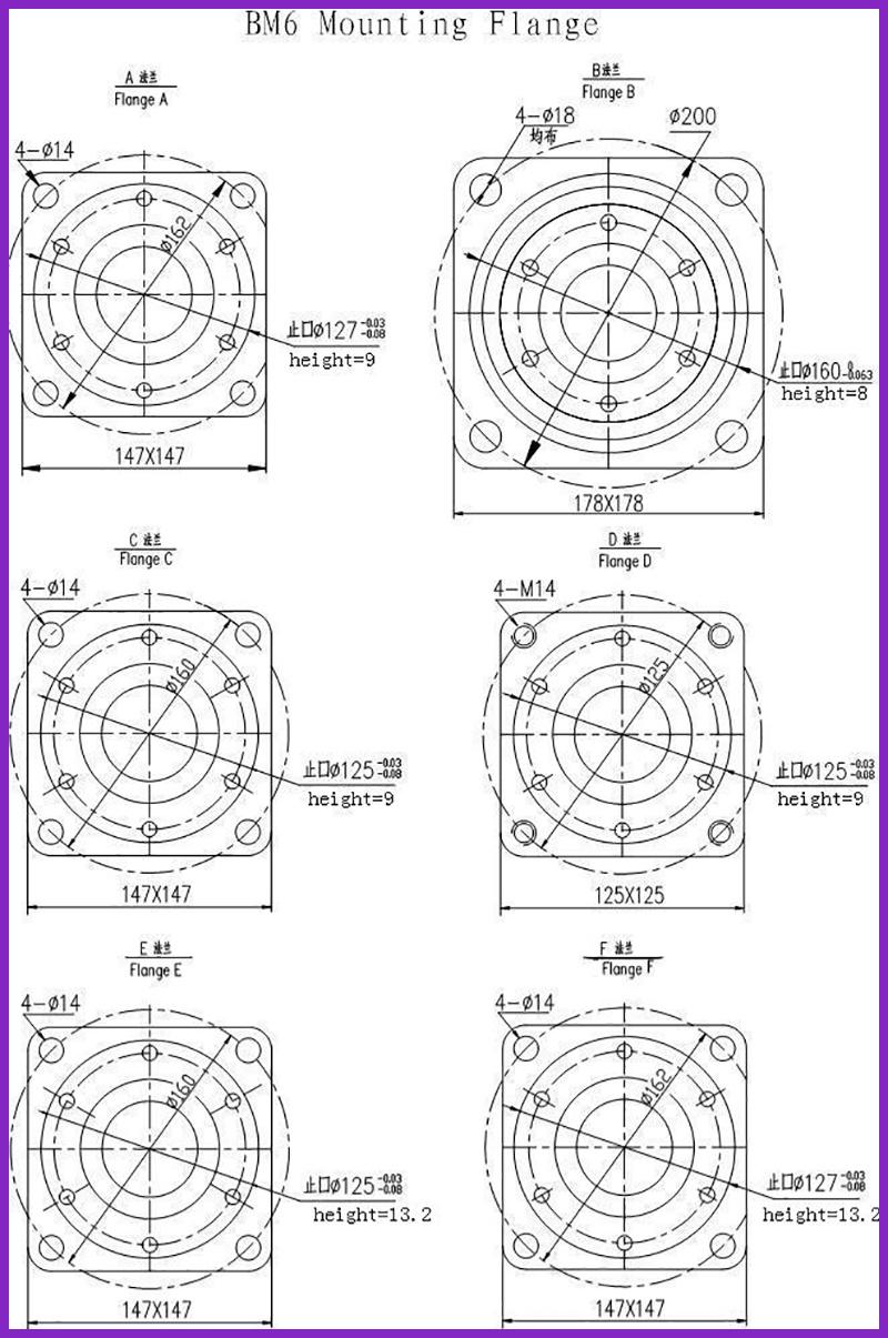 Hydraulic Wheel Motor Eaton Charlynn (6K 6000) 113 Series 195cc