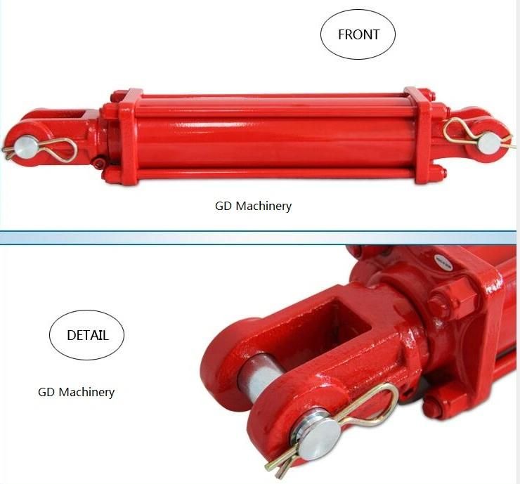 2500psi 2" Bore 8" Stroke Tie Rod Hydraulic Cylinders Cilindro Hidraulico