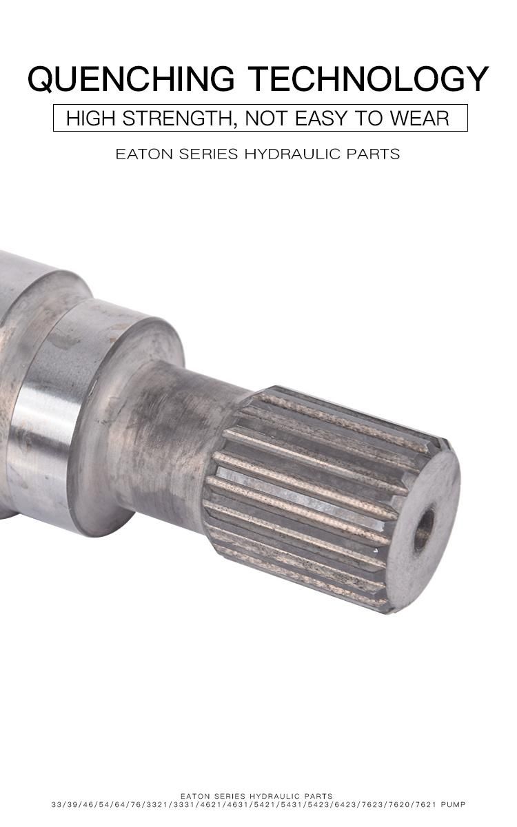 33/39/46/54/64/76/3321/3331/4621/4631/5421/5431/5423/6423/7620/7621 Hydraulic Piston Pump Parts Repair Kits - Drive Shaft with Eaton Vickers Spare