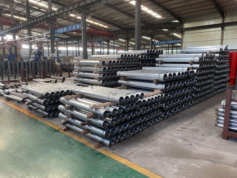 Fe Hyva Type Multi-Stage Telescopic Hydraulic Cylinder