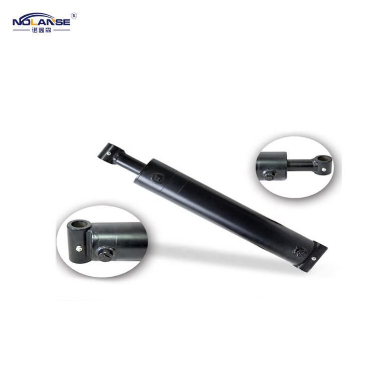 Manufacturers Directly Sell Cross Cylinder Hydraulic Cylinder Double Acting Parts Hydraulic Cylinder with Mounting Seat