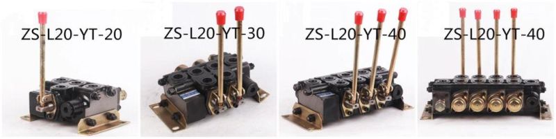 ZS-L20-YT-20 Hydraulic pilot manual control differential pressure directional valve