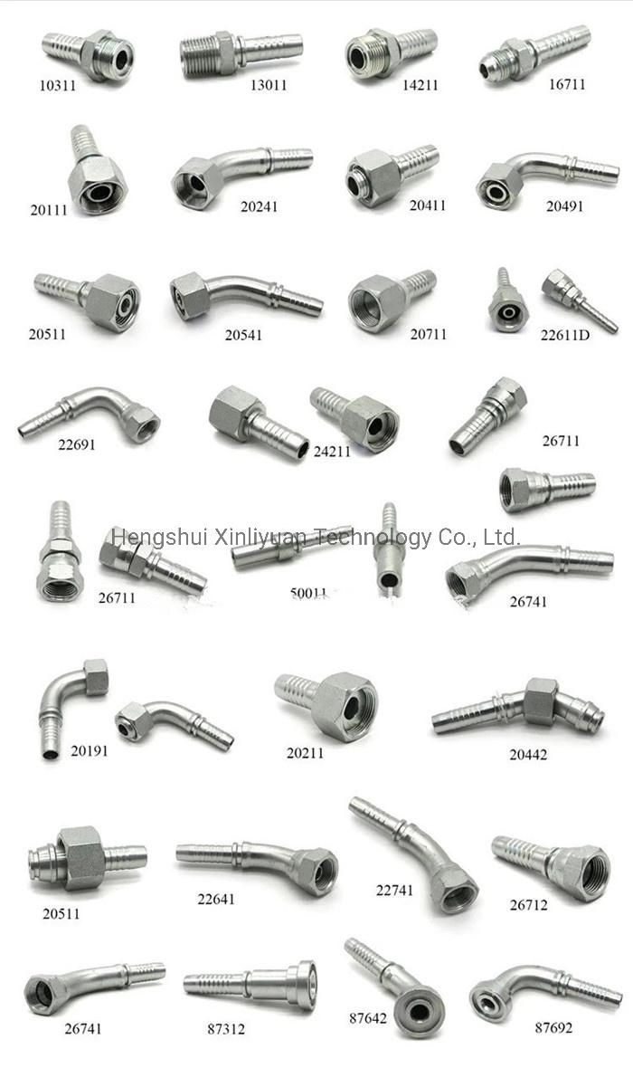 28611 Reusable Fittings Hydraulic Hose Fittings Press Fitting JIS Fitting