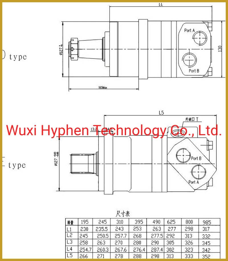 Hydraulic Orbital Motor Char-Lynn /Eaton 6000series