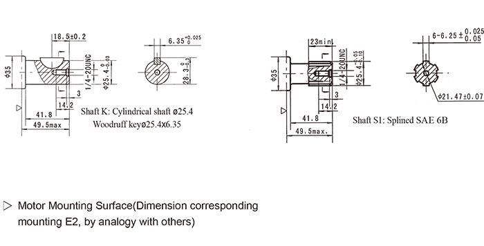 BMS-125 Oms125 Cycloidal Hydraulic Motor for Hydraulic Engineering Mixer Low Speed High Torque