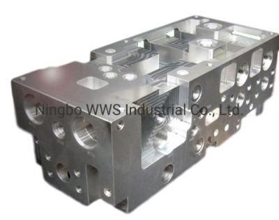 CNC Machined Aluminum Hydraulic Manifold Block