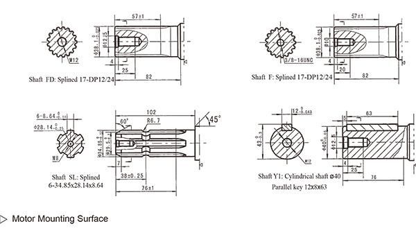 Rock Drillers Omt Hydraulic Motor