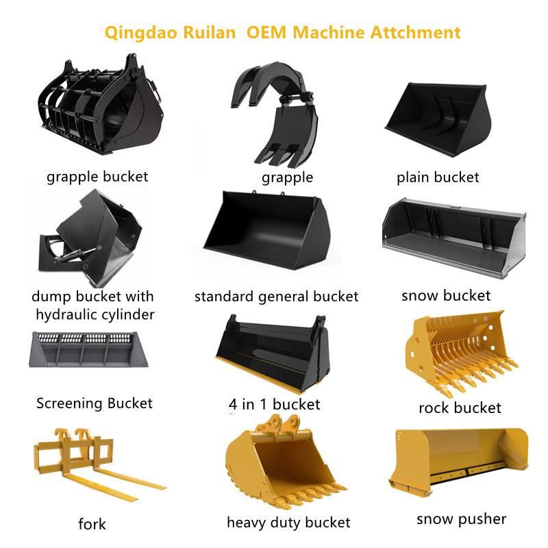 Qingdao Ruilan Customize Construction Machinery Parts Arm Boom Bucket Stick Cylinder for Excavator Mini Excavator Hydraulic Cylinder Assembly