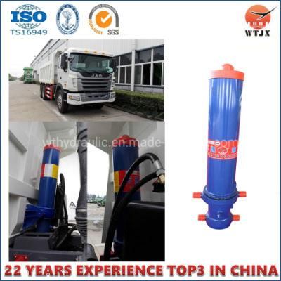 Front Mount Telescopic Hydraulic Cylinder for Dump Trucks